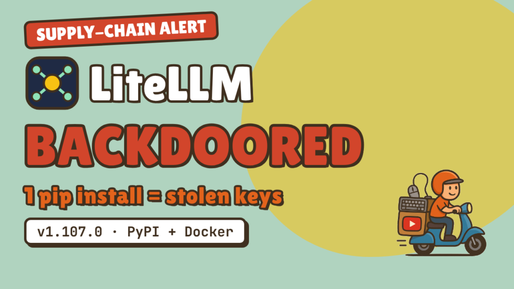 LiteLLM 1.107.0 مخترق: ماذا يعني اختراق سلسلة التوريد لتطبيقات Next.js وLaravel الخاصة بك